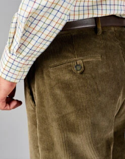 Corduroy Trousers - Khaki -Joseph Turner Shop 3e83c02f mens khaki corduroy trousers mrcordkha 4