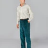 Corduroy Trousers - Teal