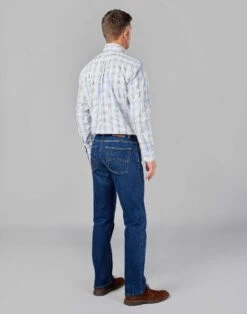 Denim Jeans - Dark Blue 7 Denim Jeans - Dark Blue -Joseph Turner Shop 8fa60156 mens dark blue denim jeans mpjedndbl 2