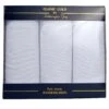 White Cotton Handkerchiefs - Box Of 3 2 White Cotton Handkerchiefs - Box Of 3 -Joseph Turner Shop MAHKWH 1