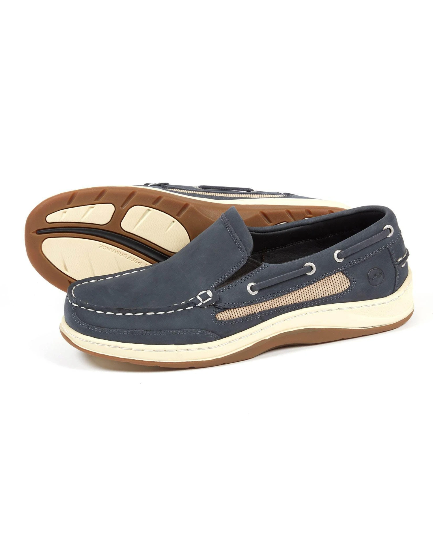 Largs Deck Shoes - Navy 3 Largs Deck Shoes - Navy