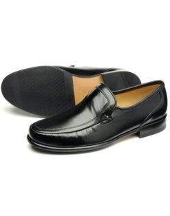 Pisa Moccasin Shoe - Black