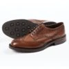 Badminton Full Brogue Shoe - Mahogany