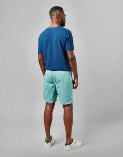 Dock Shorts - Aquamarine -Joseph Turner Shop Mens Aquamarine Dock Shorts MHSHDOAQU 2