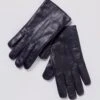 Leather Gloves - Black