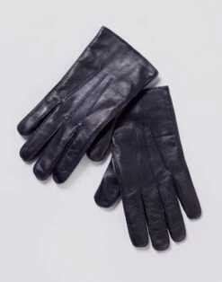 Leather Gloves - Black