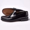 Princeton Loafers - Black 2 Princeton Loafers - Black -Joseph Turner Shop Mens Black Princeton Loafers MFSPRLBLK 1