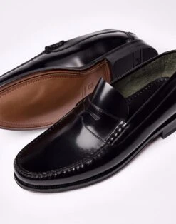 Joseph Turner Shop -Joseph Turner Shop Mens Black Princeton Loafers MFSPRLBLK 2