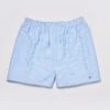 Boxer Shorts - Blue Bengal Stripe -Joseph Turner Shop Mens Blue Bengal Stripe Boxer Shorts MABOXRBLS 1