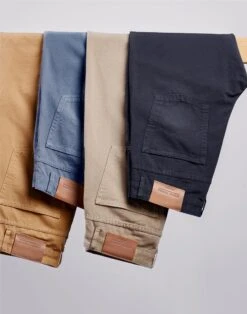 Canvas Jeans - Blue -Joseph Turner Shop Mens Blue Canvas Jeans MPJECVBLU 4