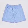 Boxer Shorts - Blue Gingham Check 2 Boxer Shorts - Blue Gingham Check -Joseph Turner Shop Mens Blue Gingham Check Boxer Shorts MABOXRBLC 1