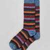 Striped Socks - Blue Mix