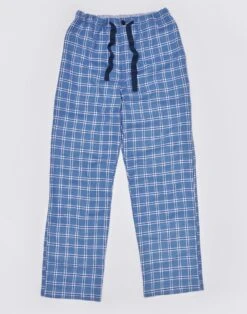 Pyjama Bottoms - Blue/Navy Check