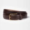 Classic Leather Belt - Brown