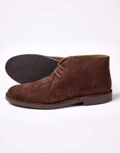 Sahara Suede Desert Boot - Brown