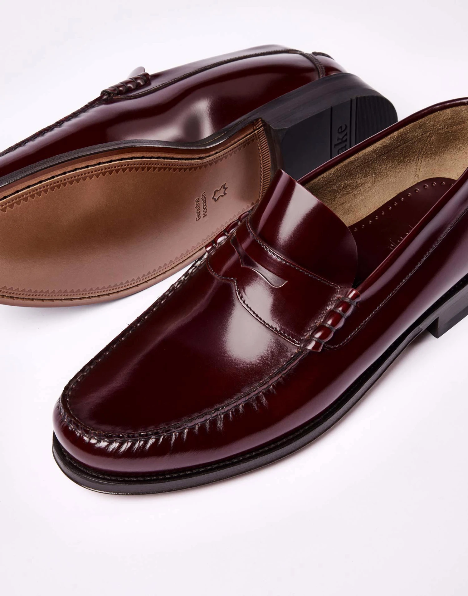 Princeton Loafers - Burgundy 4 Princeton Loafers - Burgundy - Image 2