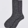 Classic Wool Ankle Socks - Charcoal