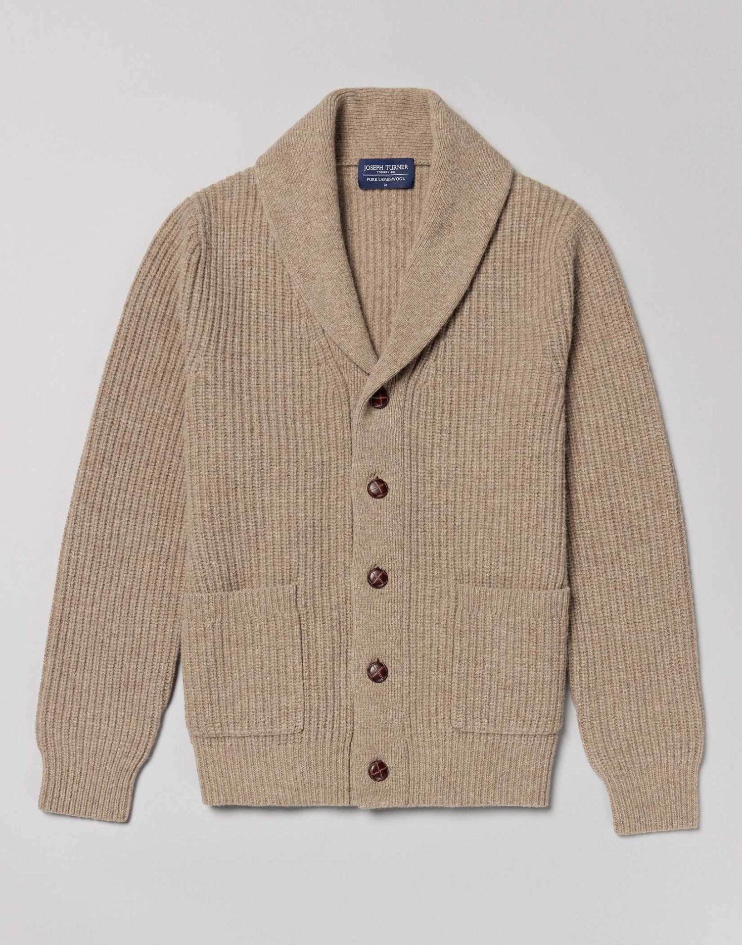 Whitby Shawl Collar Cardigan - Cobble 6 Whitby Shawl Collar Cardigan - Cobble - Image 4