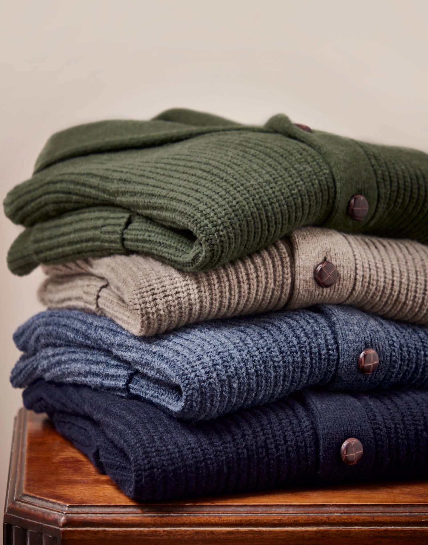 Whitby Shawl Collar Cardigan - Cobble 8 Whitby Shawl Collar Cardigan - Cobble - Image 6