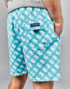 Swim Shorts - Crabs On Aqua 8 Swim Shorts - Crabs On Aqua -Joseph Turner Shop Mens Crabs on Aqua Swim Shorts MHSWTRCAQ 4