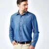 Chambray Shirt - Dark Blue