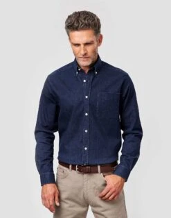 Denim Shirt - Dark Blue