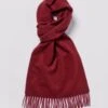 Cashmere Scarf - Dark Red 1 Cashmere Scarf - Dark Red -Joseph Turner Shop Mens Dark Red Cashmere Scarf MASCCARED 1
