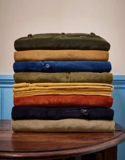 Corduroy Trousers - Dark Sand 9 Corduroy Trousers - Dark Sand -Joseph Turner Shop Mens Dark Sand Corduroy Trousers MRCORDDKS 6