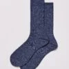 Classic Wool Ankle Socks - Denim -Joseph Turner Shop Mens Denim Classic Ankle Socks MASOSSDEN 1