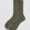 Classic Wool Ankle Socks - Green