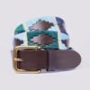 Polo Belt - Green/Sky/Navy