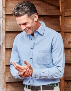 Chambray Shirt - Light Blue