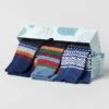 Sock Gift Box - Blue Mix