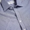 Navy Bengal Stripe Shirt - Short Sleeve -Joseph Turner Shop Mens Navy Bengal Formal Short Sleeve Shirt MSBENS 1
