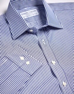 Navy Bengal Stripe Shirt