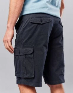 Cargo Shorts - Navy -Joseph Turner Shop Mens Navy Cargo Shorts MHSHCANAV 3
