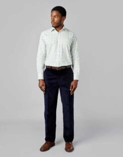 Corduroy Trousers - Navy