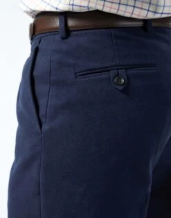 Moleskin Trousers - Navy 8 Moleskin Trousers - Navy -Joseph Turner Shop Mens Navy Moleskin Trousers MRMOLENAV 4