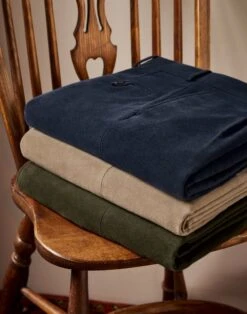 Moleskin Trousers - Navy 9 Moleskin Trousers - Navy -Joseph Turner Shop Mens Navy Moleskin Trousers MRMOLENAV 6