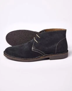 Sahara Suede Desert Boot - Navy