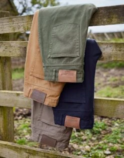 Twill Jeans - Navy -Joseph Turner Shop Mens Navy Twill Jeans MPJETWNAV 6