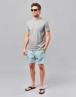 Swim Shorts - Ocean Geometric