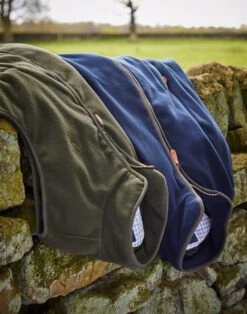 Coverdale Fleece Jacket - Olive -Joseph Turner Shop Mens Olive Fleece Jacket MOFLJAOLV 6