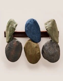 British Tweed Flat Cap - Olive/Navy 7 British Tweed Flat Cap - Olive/Navy -Joseph Turner Shop Mens Olive Navy Tweed Flat Cap MAFLCANCK 3