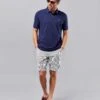 Seersucker Shorts - Olive -Joseph Turner Shop Mens Olive Stripe Seersucker Flat Front Shorts MHSHSSOLV 1