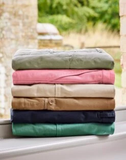 Flat Front Chinos - Pink -Joseph Turner Shop Mens Pink Flat Front Chinos MRCHFFPIN 5