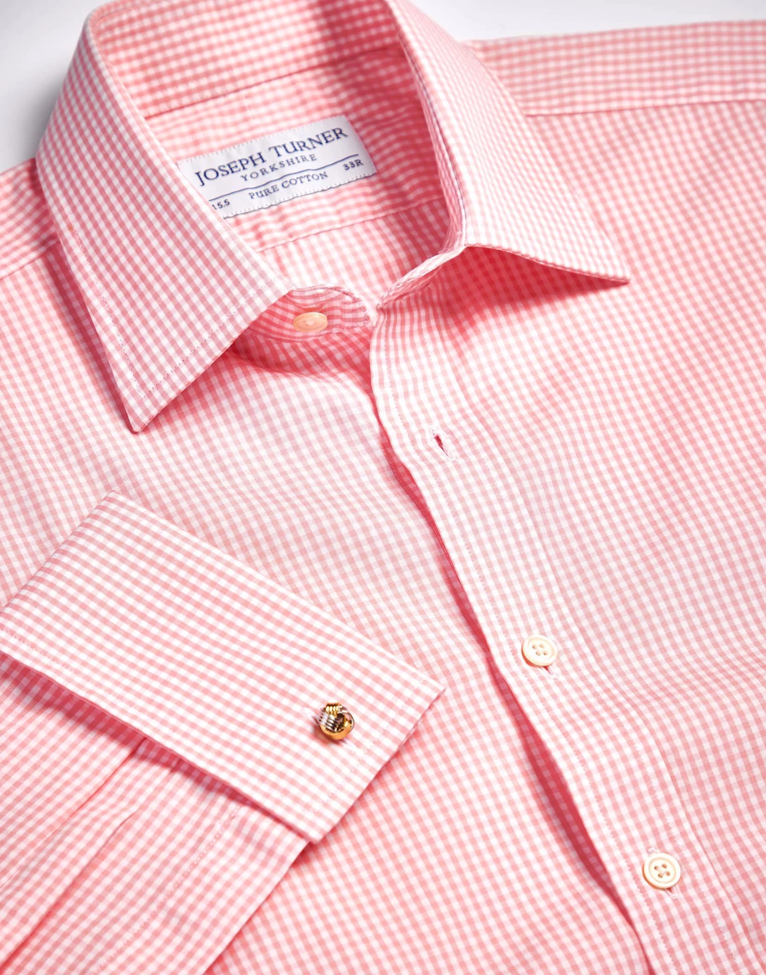 Pink Gingham Check Shirt 3 Pink Gingham Check Shirt