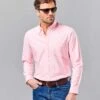 Washed Oxford Shirt - Pink