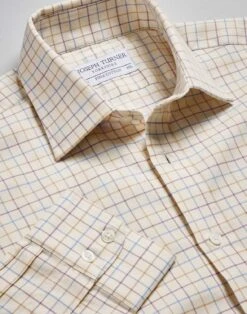 Plum/Blue/Taupe Country Check Shirt