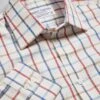 Red/Blue/Taupe Country Check Shirt -Joseph Turner Shop Mens Red Blue Taupe Country Check Shirt MSCRBT 1